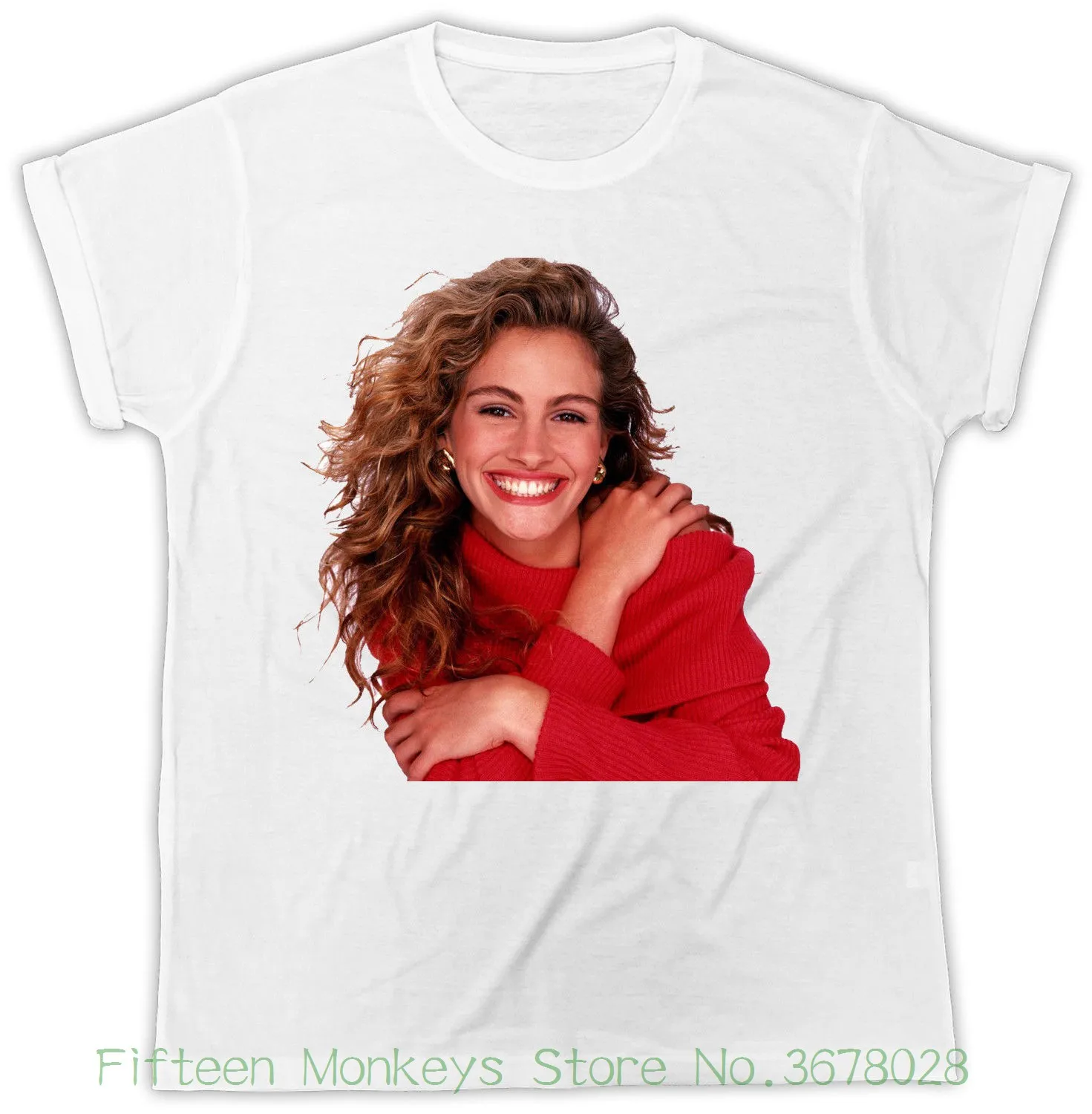 Women's Tee Julia Roberts T Shirt Celebrity Pretty Women Great Gift Present Unisex Tshirt 2018 Summer Female
Women's Tee Julia Roberts T Shirt Celebrity Pretty Women Great Gift Present Unisex Tshirt 2018 Summer Female