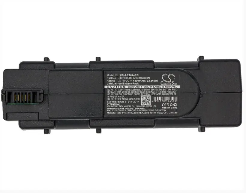 Cameron Sino 4400mAh battery for ARRIS MG5000 5220 SVG2482AC TG1662 1672 16x2G 8 852 852G 862 WTM552 WBM760A
Cameron Sino 4400mAh battery for ARRIS MG5000 5220 SVG2482AC TG1662 1672 16x2G 8 852 852G 862 WTM552 WBM760A