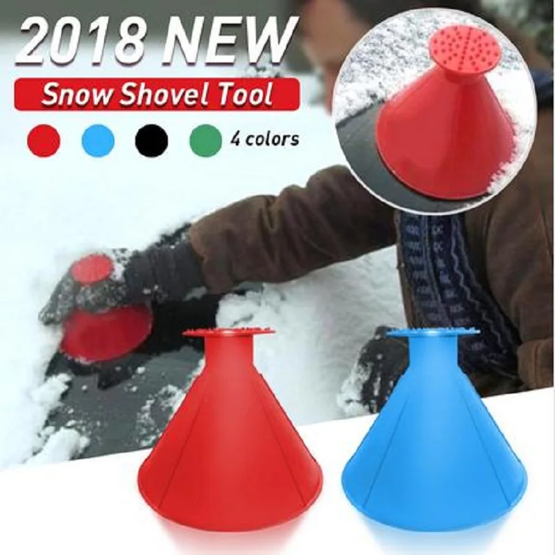Car Magic Window Windshield Car Ice Scraper Shaped Funnel Snow Remover Deicer Cone Deicing Outdoor Windows Glass Cleaning Tool
Car Magic Window Windshield Car Ice Scraper Shaped Funnel Snow Remover Deicer Cone Deicing Outdoor Windows Glass Cleaning Tool
