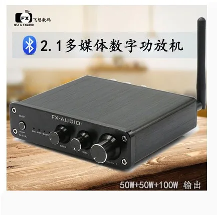 FX-AUDIO XL-2.1BL 2.1 Channel 50W+50W+100W Multimedia Audio Player Bluetooth Digital HIFI Amplifier
FX-AUDIO XL-2.1BL 2.1 Channel 50W+50W+100W Multimedia Audio Player Bluetooth Digital HIFI Amplifier