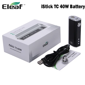 Original Eleaf iStick TC40W Mod 2600mah Built In Battery MOD with TC VW modes E Cig Hookah Fits GS Atomizer
Original Eleaf iStick TC40W Mod 2600mah Built In Battery MOD with TC VW modes E Cig Hookah Fits GS Atomizer