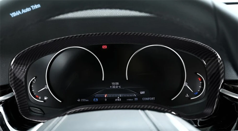 Lapetus Auto Styling Carbon Fiber Color Dashboard Instrument Ring Cover Trim 1 Pcs For BMW 5 Series G30 530I 2017 2018 2019 ABS
Lapetus Auto Styling Carbon Fiber Color Dashboard Instrument Ring Cover Trim 1 Pcs For BMW 5 Series G30 530I 2017 2018 2019 ABS