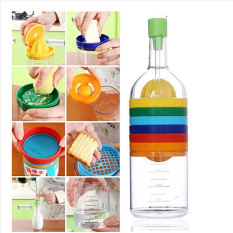 8 in 1 Kitchen Tool Set juicer manual Vegetable garlic Cutter Slicer egg separator Bottle Can Opener Egg Cutter Bottle
8 in 1 Kitchen Tool Set juicer manual Vegetable garlic Cutter Slicer egg separator Bottle Can Opener Egg Cutter Bottle