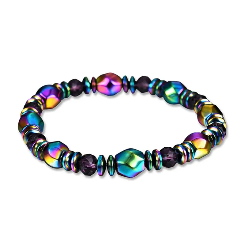 12pcs Colorful Magnetic Beads Strand Bracelet Jewelry Handmade Hematite Stone Bracelets Gift for Women Men Health Care Bracelet
12pcs Colorful Magnetic Beads Strand Bracelet Jewelry Handmade Hematite Stone Bracelets Gift for Women Men Health Care Bracelet