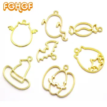 7pcs mix Hallowmas Resin Blank Craft Ghost Pendant DIY Devil Bat Shape Open Bezel UV Epoxy Resin Accessories Halloween Charm
7pcs mix Hallowmas Resin Blank Craft Ghost Pendant DIY Devil Bat Shape Open Bezel UV Epoxy Resin Accessories Halloween Charm