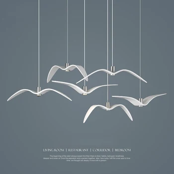 Creative Chandelier Lights Personality Seagull Chandelier Lamp Barroom Chandelier Loft/Bar/Dining Room suspension luminaire
Creative Chandelier Lights Personality Seagull Chandelier Lamp Barroom Chandelier Loft/Bar/Dining Room suspension luminaire