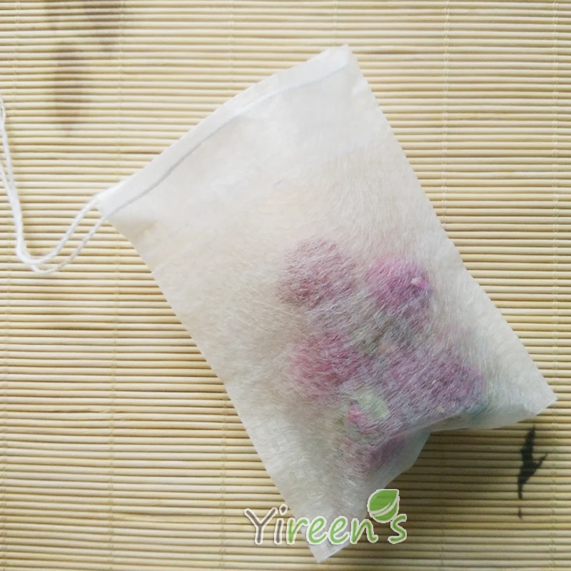 Wholesale 1000pcs 60 X 80mm Natural Corn Fiber Teabags PLA Biodegraded Tea Filters Coffee ground pouch with strings, food-grade
Wholesale 1000pcs 60 X 80mm Natural Corn Fiber Teabags PLA Biodegraded Tea Filters Coffee ground pouch with strings, food-grade