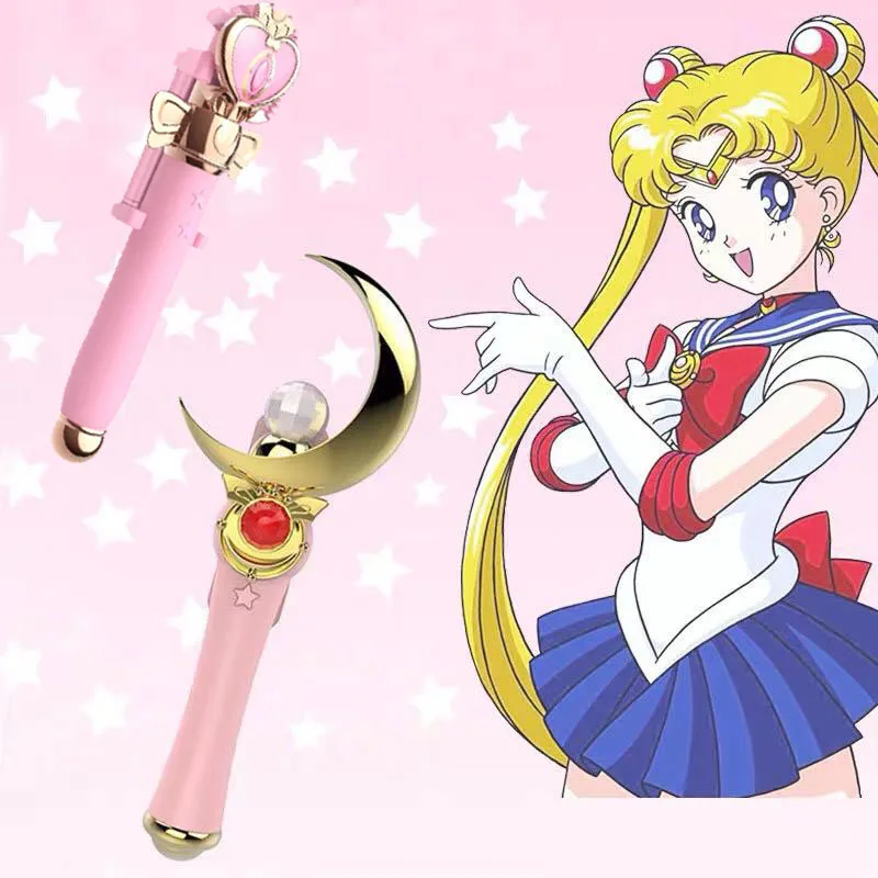 Anime sailor moon magic Henshin Wand Stick Rod Wireless Bluetooth selfie stick selfiestick Women cosplay Props Limited Edition
Anime sailor moon magic Henshin Wand Stick Rod Wireless Bluetooth selfie stick selfiestick Women cosplay Props Limited Edition