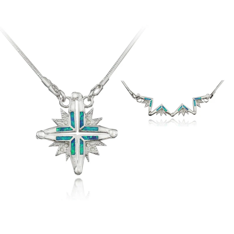 One Pendant Two Usage Pretty Cross Pendant Synthetic Blue Fire Opal Free Chain Pendant Free Shipping OP419 Free Gift Box
One Pendant Two Usage Pretty Cross Pendant Synthetic Blue Fire Opal Free Chain Pendant Free Shipping OP419 Free Gift Box