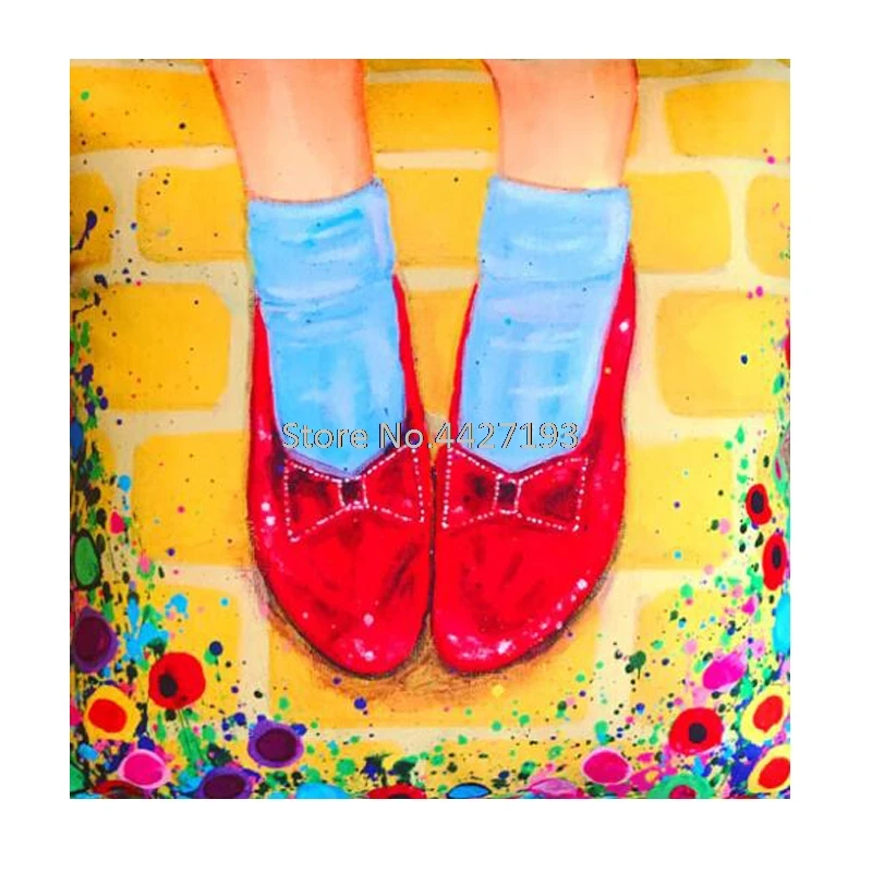 DIY 5D Full Diamonds Embroidery Wizard of Oz Ruby Slippers Diamond Painting Cross Stitch Kits Diamond Mosaic Home Decoration
DIY 5D Full Diamonds Embroidery Wizard of Oz Ruby Slippers Diamond Painting Cross Stitch Kits Diamond Mosaic Home Decoration