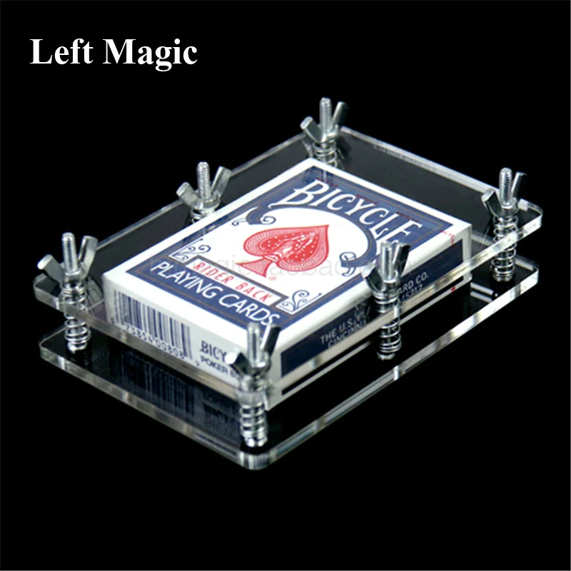 Crystal Card Press - Crystal Card Flatten Restore Deformation Not Include Playing Card Magic Tricks Accessory Gimmick
Crystal Card Press - Crystal Card Flatten Restore Deformation Not Include Playing Card Magic Tricks Accessory Gimmick