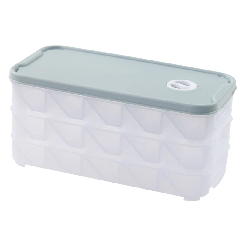 Multifun Refrigerator Fresh-keeping Dumpling Storage Box 2 Layers Portable Stackable Dumpling Container Holder Organizer 3layers
Multifun Refrigerator Fresh-keeping Dumpling Storage Box 2 Layers Portable Stackable Dumpling Container Holder Organizer 3layers