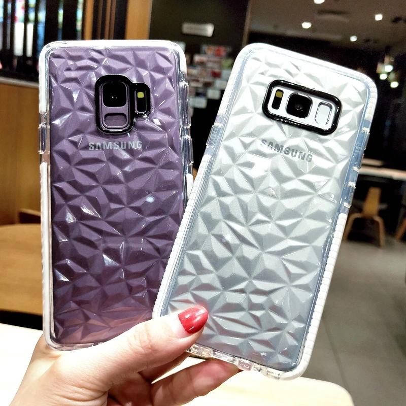 Thicken Frame Drop proof Diamond Case for Samsung Galaxy S8 S9 Plus Note 9 S7 edge Note9 Soft TPU Dual Color Silicone Shell
Thicken Frame Drop proof Diamond Case for Samsung Galaxy S8 S9 Plus Note 9 S7 edge Note9 Soft TPU Dual Color Silicone Shell