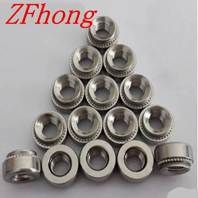 100pcs M3 M4 M5 M6 stainless steel 304 PEM Self-Clinching Nuts / Pressure riveting nut / Press nut
100pcs M3 M4 M5 M6 stainless steel 304 PEM Self-Clinching Nuts / Pressure riveting nut / Press nut