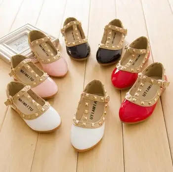 2020 PU Leather Children kids Girls Princess Shoes hot sell toddler baby Rivet T-strap Low-heel Kids mary jean Shoes Sneakers
2020 PU Leather Children kids Girls Princess Shoes hot sell toddler baby Rivet T-strap Low-heel Kids mary jean Shoes Sneakers