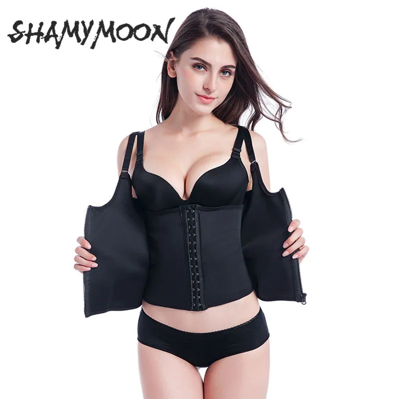 SHAMYMOON Women Corset Simple Korsetten Bodices Straitjacket Harness Shapewear Waist Trainer Slimming Latex Shapers SP007
SHAMYMOON Women Corset Simple Korsetten Bodices Straitjacket Harness Shapewear Waist Trainer Slimming Latex Shapers SP007