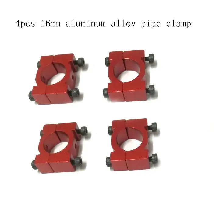 Multi axis flight pipe clamp 16mm aluminum alloy pipe clamp for Quad & Hexa Copter 4 set / 1 lot
Multi axis flight pipe clamp 16mm aluminum alloy pipe clamp for Quad & Hexa Copter 4 set / 1 lot