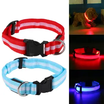 Nylon LED Dog Collar Night Safety Flashing Glow Collars for Pet Dogs Cat Walking Luminous Fluorescent Collars Pet Supplies
Nylon LED Dog Collar Night Safety Flashing Glow Collars for Pet Dogs Cat Walking Luminous Fluorescent Collars Pet Supplies