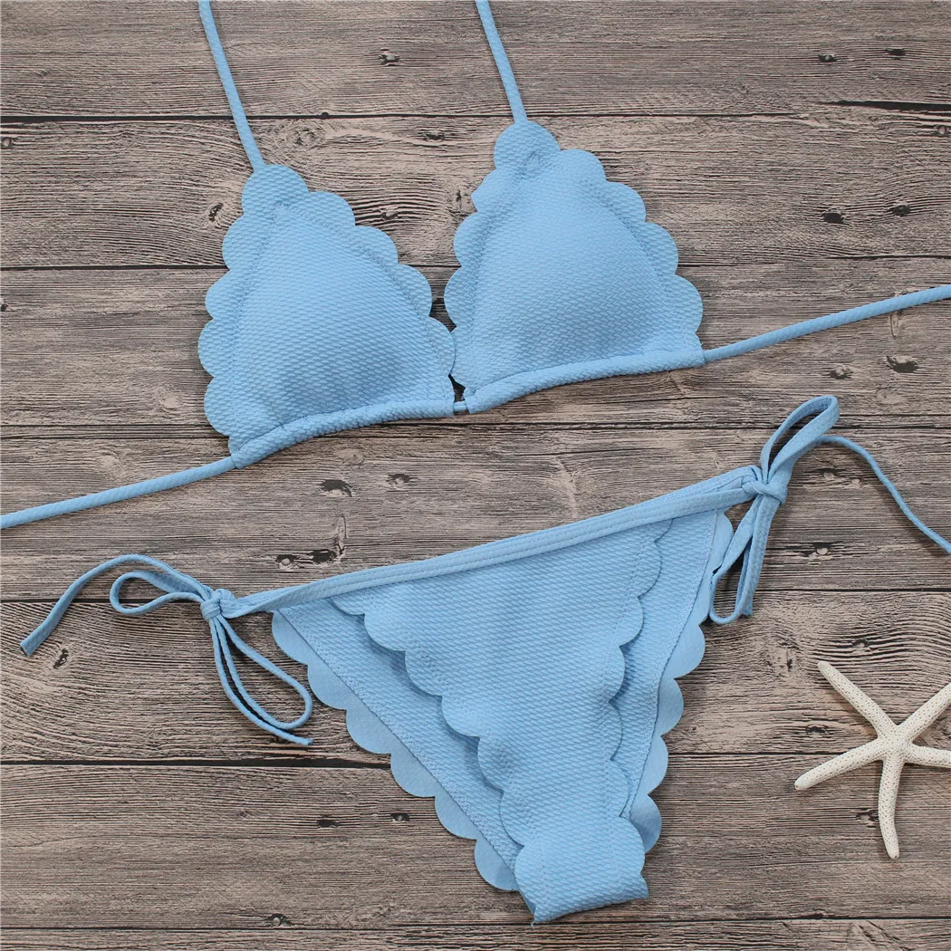 MSSNNG Solid Special Fabric Swimsuit Bikini Beachwear Bathing Swimming Suit Swimwear
MSSNNG Solid Special Fabric Swimsuit Bikini Beachwear Bathing Swimming Suit Swimwear