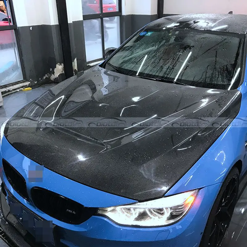 Автомобильный Стайлинг капот из углеродного волокна для BMW F80 F82 F83 M3 M4 | Автомобили