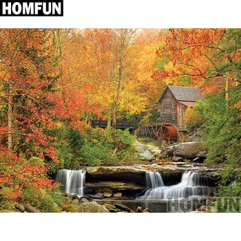 HOMFUN Full Square/Round Drill 5D DIY Diamond Painting "Old Grist Mill Landscape" 3D Embroidery Cross Stitch 5D Decor A00792
HOMFUN Full Square/Round Drill 5D DIY Diamond Painting "Old Grist Mill Landscape" 3D Embroidery Cross Stitch 5D Decor A00792