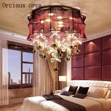 Modern minimalist LED crystal ceiling dome living room creative master bedroom lamp warm romantic restaurant Chandelier
Modern minimalist LED crystal ceiling dome living room creative master bedroom lamp warm romantic restaurant Chandelier