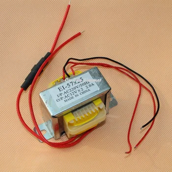 220V to 12V single and double AC2A speakers power amplifier board power transformer EI57*24 AC transformer 20W
220V to 12V single and double AC2A speakers power amplifier board power transformer EI57*24 AC transformer 20W
