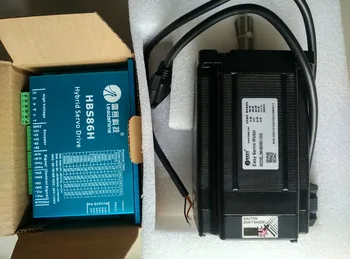 NEMA34 8N.M 1144oz-in Leadshine 2phase 86mm Hybrid servo Closed loop stepping motor drive kit HBS86H+86HSM85-E1
NEMA34 8N.M 1144oz-in Leadshine 2phase 86mm Hybrid servo Closed loop stepping motor drive kit HBS86H+86HSM85-E1