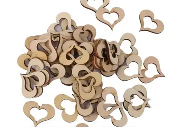 300pcs Wooden Hollow Heart Button Beads For Table Ornaments Wedding Decoration Photography Props
300pcs Wooden Hollow Heart Button Beads For Table Ornaments Wedding Decoration Photography Props