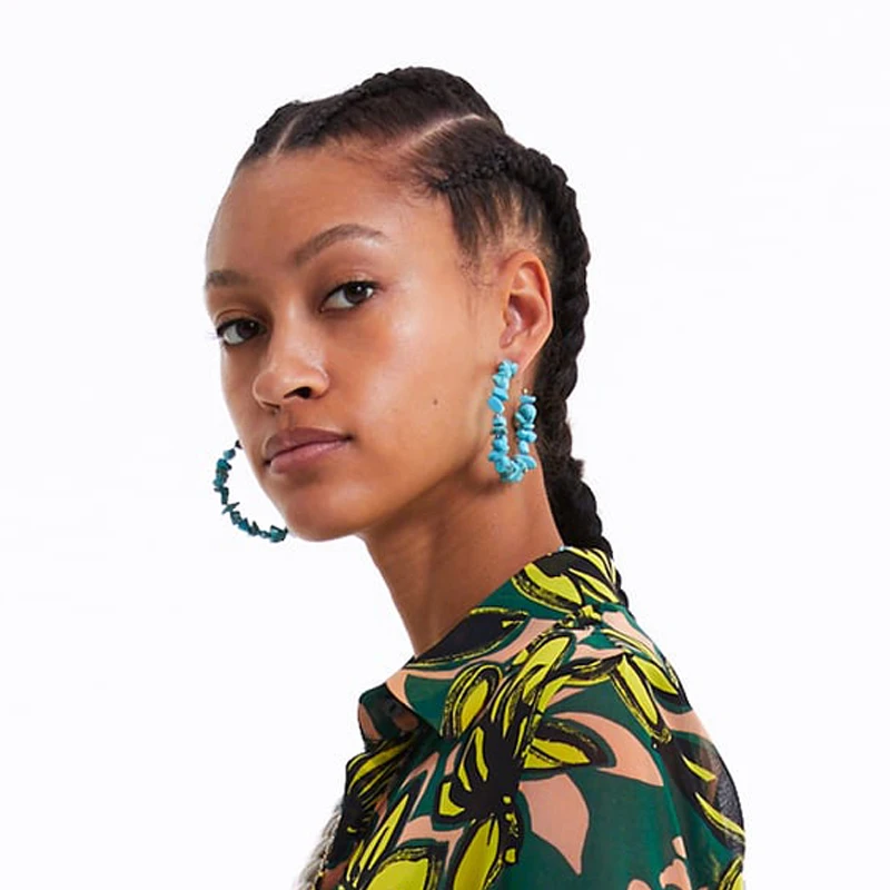 Vodeshanliwen ZA New Ethnic Hoop Earrings For Women Fashion Bohemian Geometric Statement Earrings 2019 Accessories Wholesale
Vodeshanliwen ZA New Ethnic Hoop Earrings For Women Fashion Bohemian Geometric Statement Earrings 2019 Accessories Wholesale