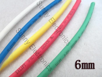 10 meters 6MM Clear Yellow white Red Black Blue green Heat Shrink Tubes Shrinkable Tubing Insulation Sleeving
10 meters 6MM Clear Yellow white Red Black Blue green Heat Shrink Tubes Shrinkable Tubing Insulation Sleeving