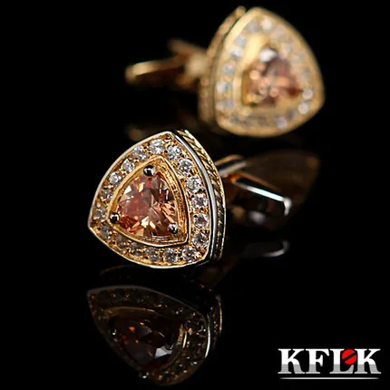 KFLK Luxury HOT shirt cufflink for mens Brand cuff button Crystal Gold cuff link High Quality Wedding abotoaduras Jewelry
KFLK Luxury HOT shirt cufflink for mens Brand cuff button Crystal Gold cuff link High Quality Wedding abotoaduras Jewelry