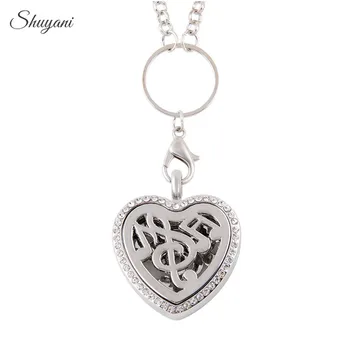 10PCS Heart Silver Music Aromatherapy Locket Pendant Diffuser Essential Oils Perfume Locket Necklace (Free Felt Pads,Chain)
10PCS Heart Silver Music Aromatherapy Locket Pendant Diffuser Essential Oils Perfume Locket Necklace (Free Felt Pads,Chain)