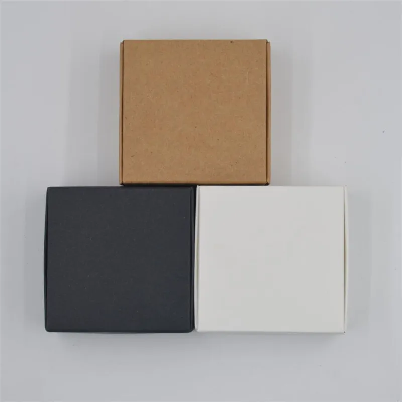 150pcs 5.5x5.5x2.5cm small Kraft Paper Gift Box black Wedding Favor Candy Boxes white jewelry packaging Box party gift soap box
150pcs 5.5x5.5x2.5cm small Kraft Paper Gift Box black Wedding Favor Candy Boxes white jewelry packaging Box party gift soap box