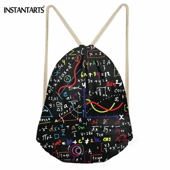 INSTANTARTS Sport Bag Gym Sack Math Formula Printed Children String Backpack Boys Small Drawstring Bag Outdoor Shoes Fitness Bag
INSTANTARTS Sport Bag Gym Sack Math Formula Printed Children String Backpack Boys Small Drawstring Bag Outdoor Shoes Fitness Bag