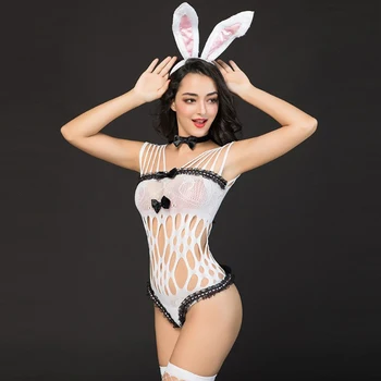 Sexy Baby doll Lace Solid Lingerie Sexy Cosplay Bunny Girl Women Cosplay Uniform Erotic Rabbit Lingerie
Sexy Baby doll Lace Solid Lingerie Sexy Cosplay Bunny Girl Women Cosplay Uniform Erotic Rabbit Lingerie