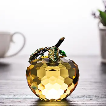 60MM Fashion Modern 3D Crystal Paperweights Glaze for Apple Figurine Ornaments Crystal Crafts Living Room Desktop Decor
60MM Fashion Modern 3D Crystal Paperweights Glaze for Apple Figurine Ornaments Crystal Crafts Living Room Desktop Decor
