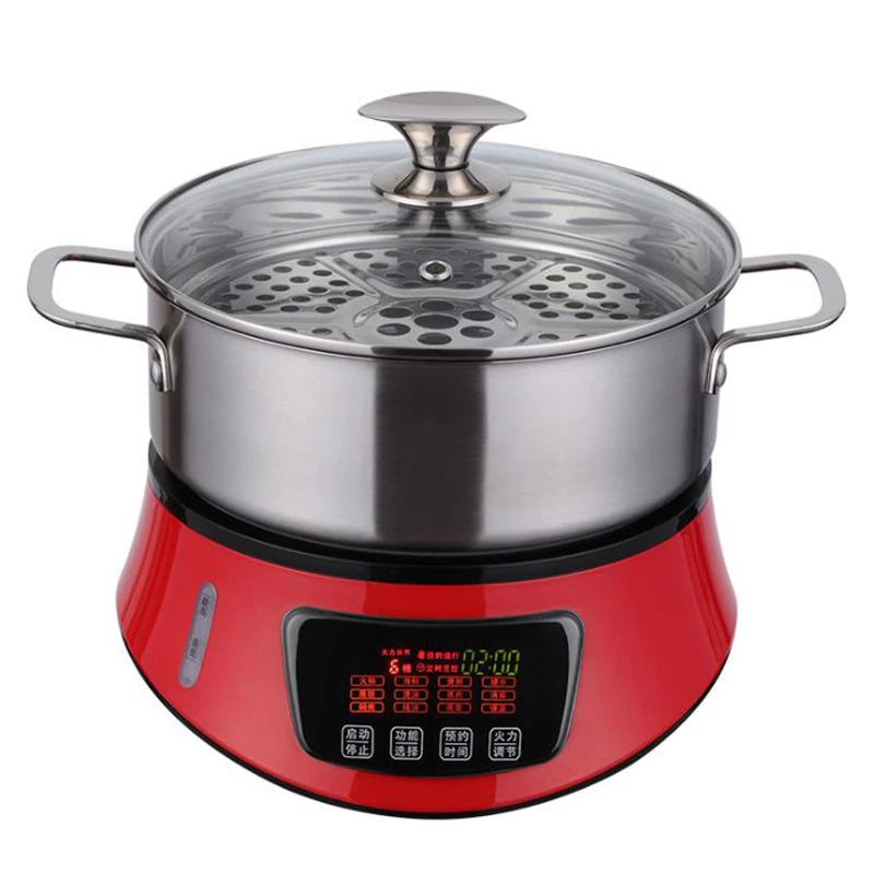 Multifunctional Electric Steam Pot Household Intelligent Electric Steamer Stainless Steel Electric Steam Cooker Q1
Multifunctional Electric Steam Pot Household Intelligent Electric Steamer Stainless Steel Electric Steam Cooker Q1