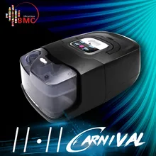 BMC GI Auto CPAP Machine Smart Matériel Médical Soins de Santé Beauté Ventilateur Masque de Sommeil Ronflement Apnée Thérapie avec Sacs Tube(China)