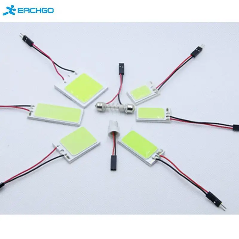 Universal 18 COB LED Car Interior Lamp Dome Light Map Light Map Reading Car Lamp+ Connector Car-styling
Universal 18 COB LED Car Interior Lamp Dome Light Map Light Map Reading Car Lamp+ Connector Car-styling