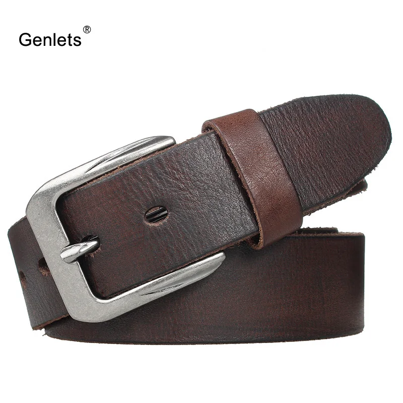 2017 Luxury brand genuine leather belt men vintage jean belt for men buckle strap high quality 3 color thong
2017 Luxury brand genuine leather belt men vintage jean belt for men buckle strap high quality 3 color thong