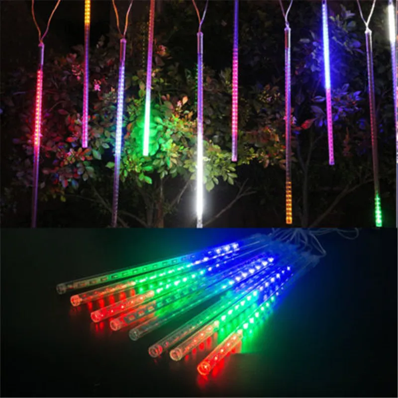 LED Meteor Shower Rain Tubes 30cm 8Tube Christmas String Light Waterproof Party New Year Decoration Xmas Tree Outdoor Lighting
LED Meteor Shower Rain Tubes 30cm 8Tube Christmas String Light Waterproof Party New Year Decoration Xmas Tree Outdoor Lighting