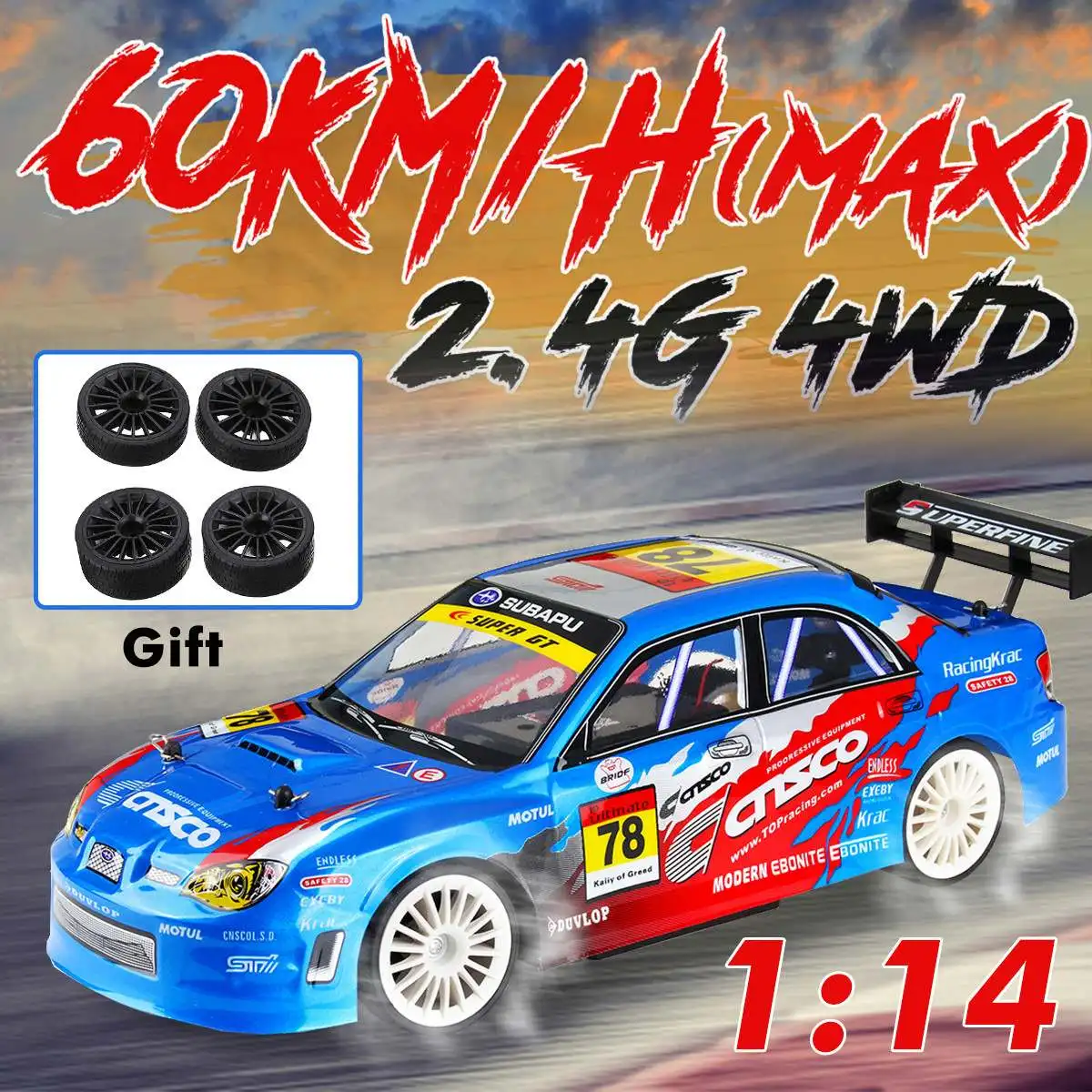 2019 114 RC Car 2.4G Remote Control Vehicle Electronic Hobby Toys Supports Multi - Player Racing Toys Remote Control Drift Car
2019 114 RC Car 2.4G Remote Control Vehicle Electronic Hobby Toys Supports Multi - Player Racing Toys Remote Control Drift Car