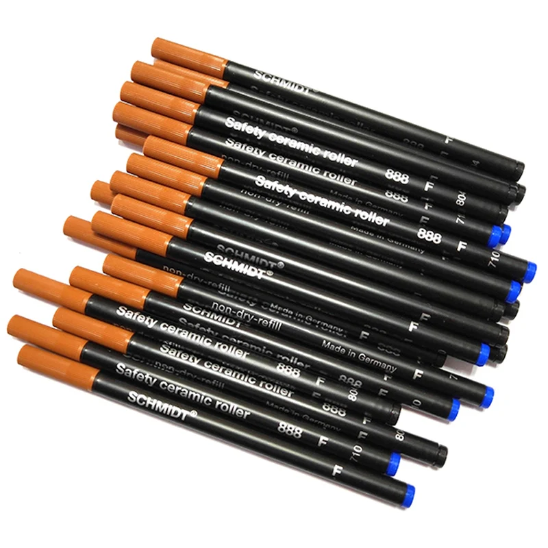 12PCS/LOT Ceramic RollerBall pen refill BLACK or BLUE Schmidt SRC 888 F executive stationery set student supplies
12PCS/LOT Ceramic RollerBall pen refill BLACK or BLUE Schmidt SRC 888 F executive stationery set student supplies