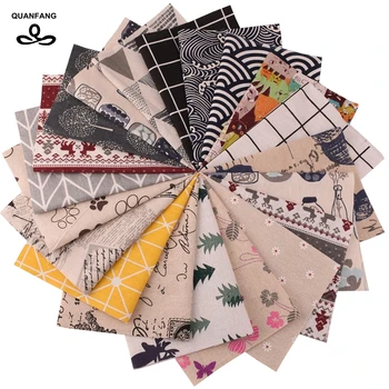 QUANFANG 20pcs/Lot Cotton Linen Fabric For Patchwork Handmade Diy Hometextile Cloth Doll Bags Cushion Random Color 10cmx10cm
QUANFANG 20pcs/Lot Cotton Linen Fabric For Patchwork Handmade Diy Hometextile Cloth Doll Bags Cushion Random Color 10cmx10cm