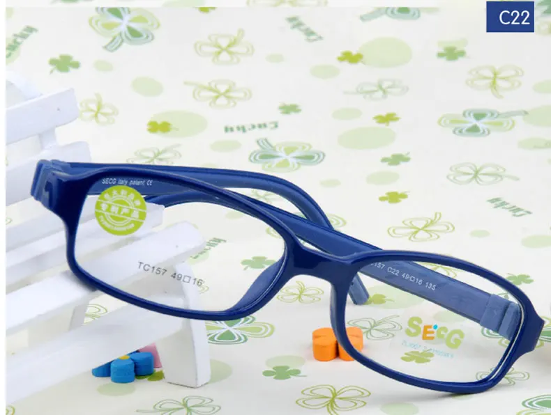 SEGC Eyeglasses with Colorful Background