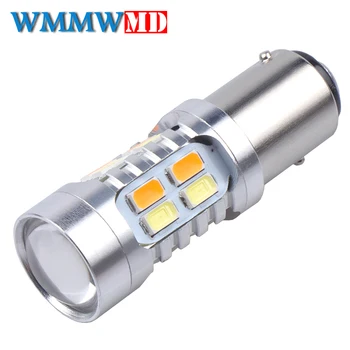 1x S25 1157 BAY15D P21W Car White Amber Yellow Switchback LED 5630 20smd LED DRL Turn Signal Parking Light Bulbs Dual Color Type
1x S25 1157 BAY15D P21W Car White Amber Yellow Switchback LED 5630 20smd LED DRL Turn Signal Parking Light Bulbs Dual Color Type
