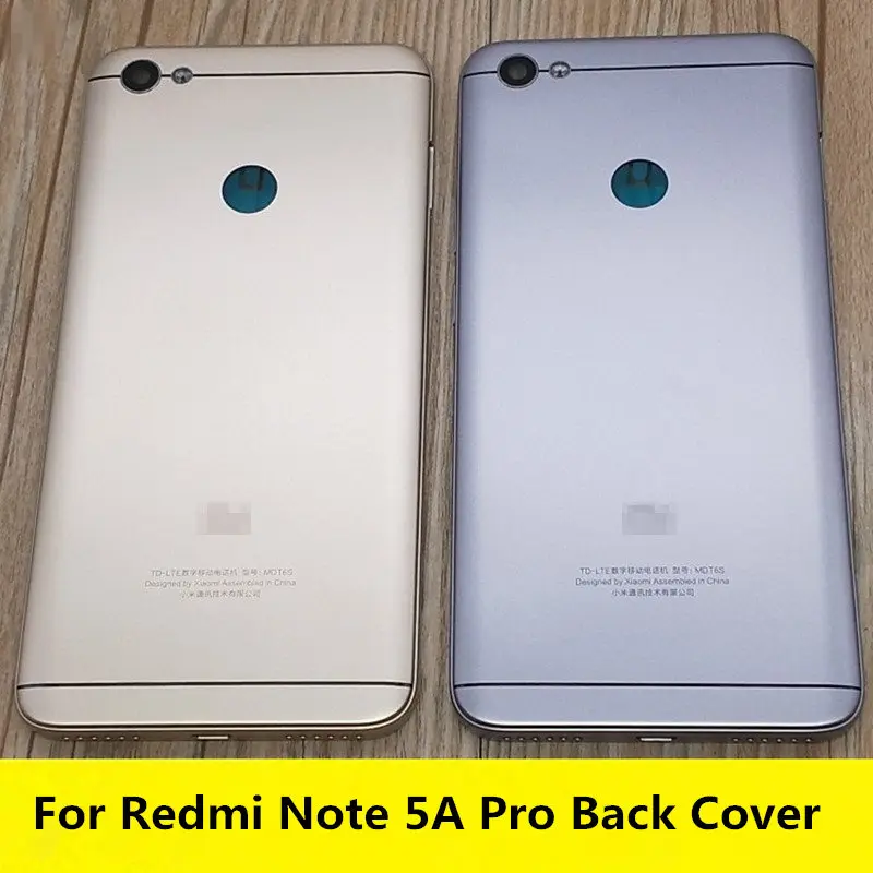 For Xiaomi Redmi Note 5A Pro Back Cover for Note 5A Battery Cover Housing Door Case Repair Part
For Xiaomi Redmi Note 5A Pro Back Cover for Note 5A Battery Cover Housing Door Case Repair Part