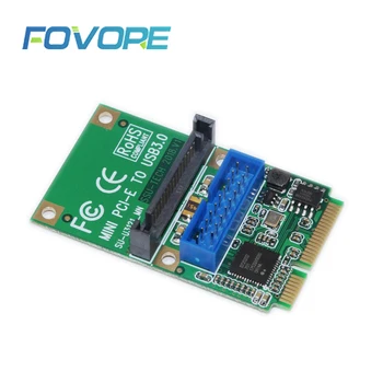 Mini PCI-E USB Card MINI PCI-Express to USB3.0 Adapter 19Pin Header to USB3.0 5Gb SATA Power Half High Full High Suitable for PC
Mini PCI-E USB Card MINI PCI-Express to USB3.0 Adapter 19Pin Header to USB3.0 5Gb SATA Power Half High Full High Suitable for PC