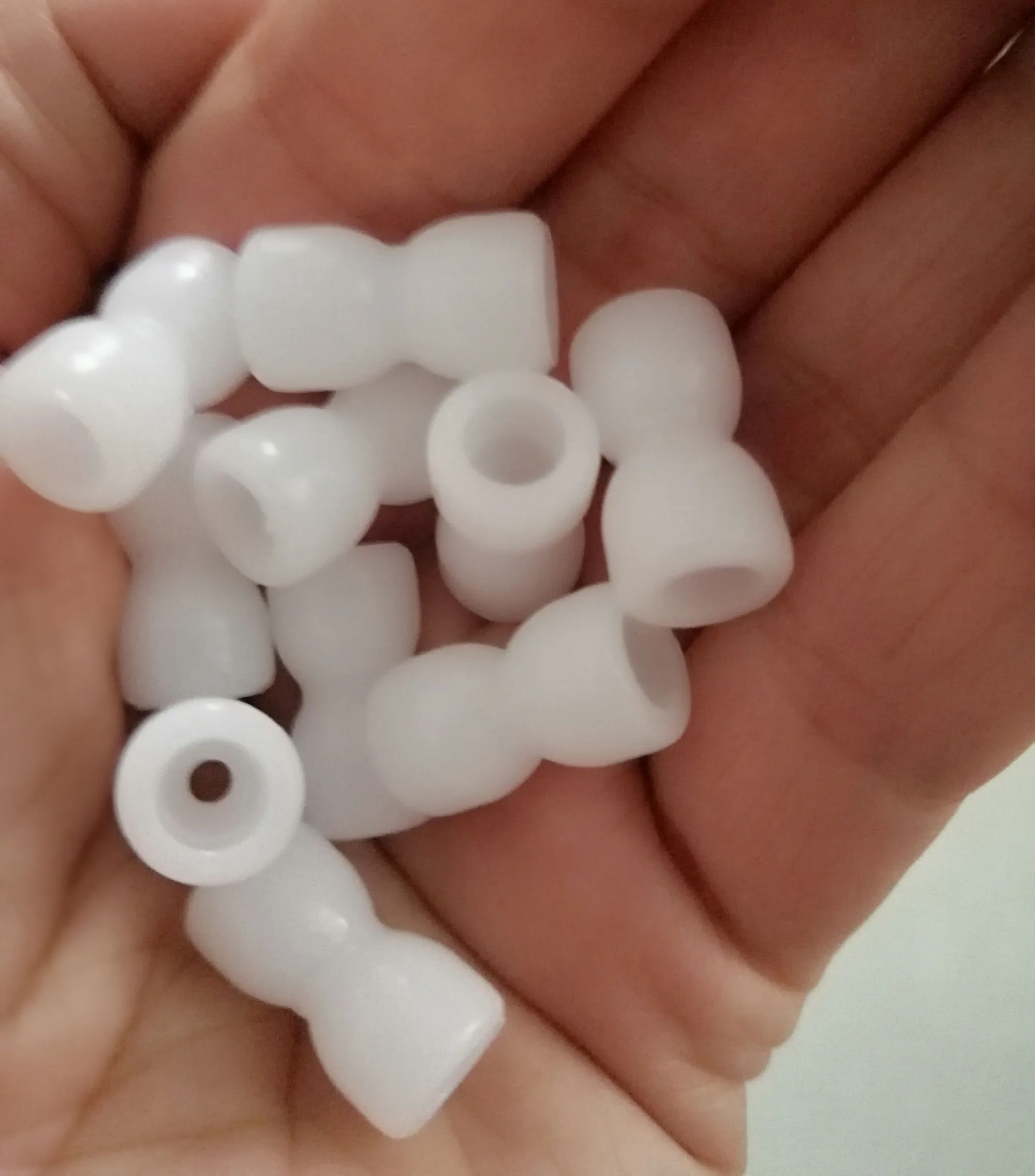 18x10mm plastic joint connector beads fit for 9.5mm skeleton joint for toy joint skeleton accessories-30pcs/lot
18x10mm plastic joint connector beads fit for 9.5mm skeleton joint for toy joint skeleton accessories-30pcs/lot